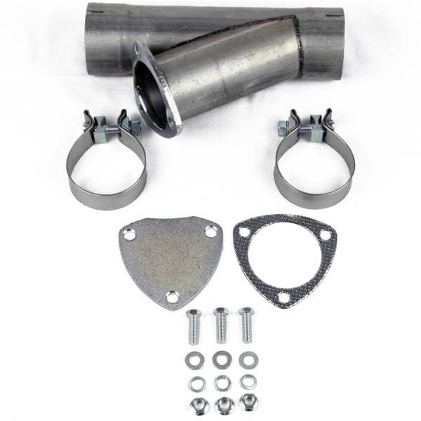 Granatelli Motor Sports Manual Exhaust Cutout Kit 304522 - Mild Steel Slip-Fit - 2.25"