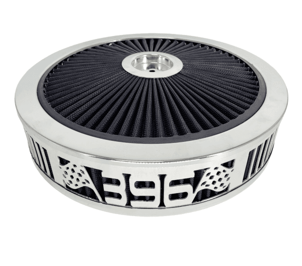 Blingz Beauty Bandz Black and Chrome Air Filter Assembly , 396