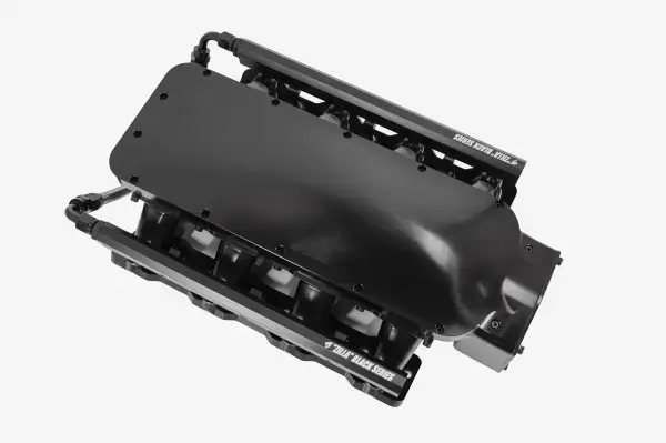 Granatelli Motor Sports ZILLA Black Billet LS Manifold – 105MM Inlets