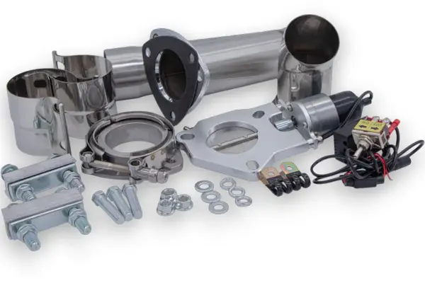 Granatelli Electronic Exhaust Cutout Kit 302525 - SS Slip-Fit : 2.50" inches