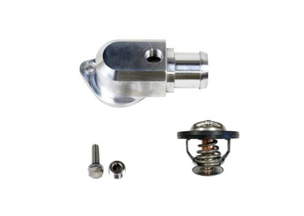 Granatelli Motor Sports Billet Thermostat Housing with Thermostat 430180