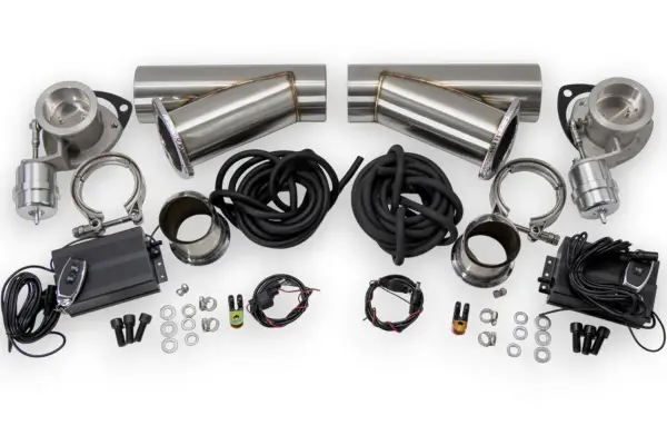 Granatelli Motor Sports Vacuum/ Pressure Controlled Electronic Exhaust Cutout Systems - Stainless Steel Weld-In 309625K